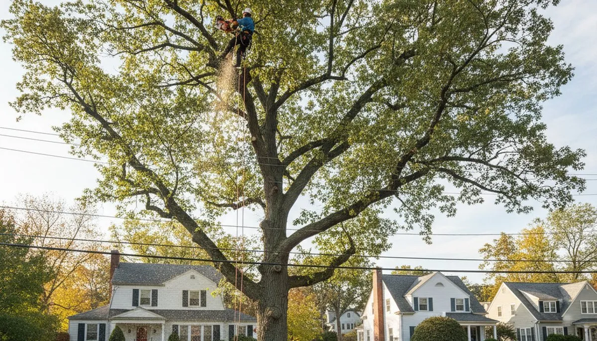 Professional tree removal service in Cambridge MA by certified arborists