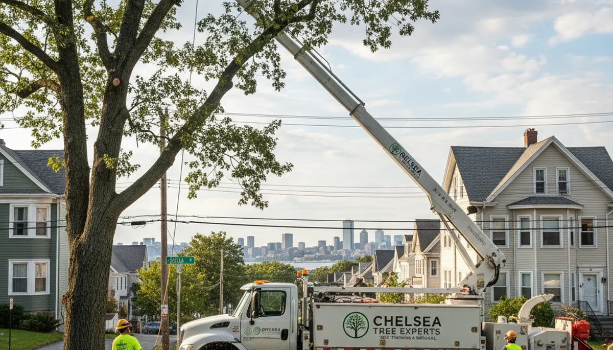 Professional tree removal service in Cambridge MA by certified arborists