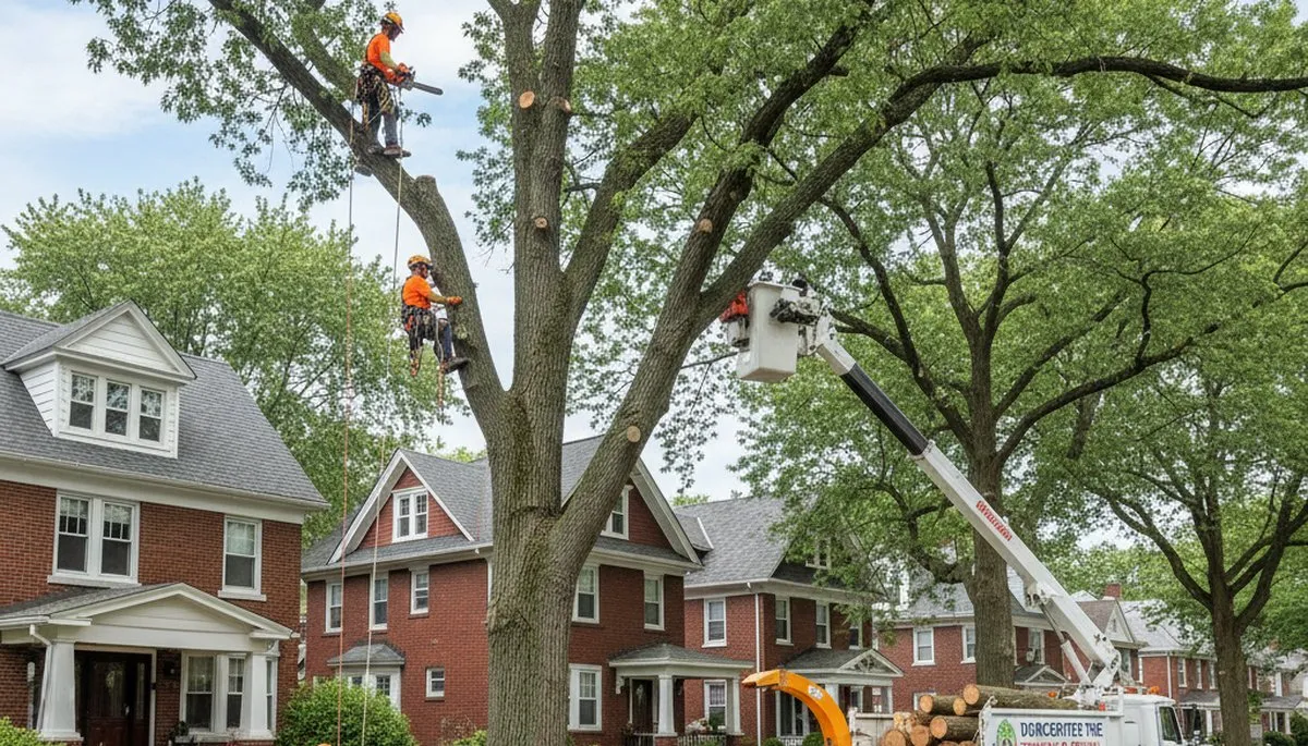 Professional tree removal service in Cambridge, MA by certified arborists at Cambridge Tree Services