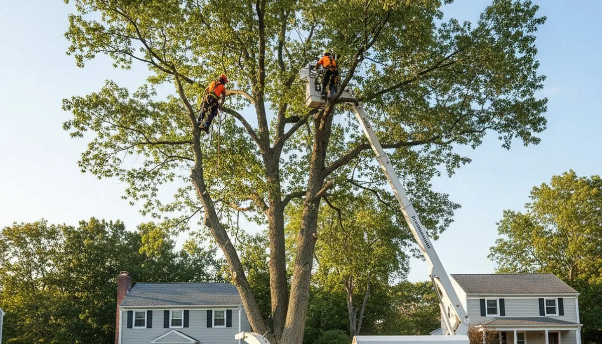 Professional tree removal service in Cambridge MA by certified arborists